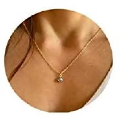 Evil Eye Necklace,Stainless Steel Chain with Blue Glass Eye Pendant for Women Men Boys Girls Evil Eye Necklace,Stainless Steel Chain with Blue Glass Eye Pendant for Women Men Boys Girls