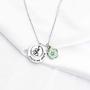 FUSTMW Ohana Necklace You’re My Ohana Pendant Hibiscus Flower Necklace Gifts for Family Best Friends
