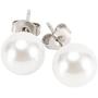 LEILEE Faux Hand Knotted Glass Imitation Pearls Necklace Earring Jewelry 4 Set for Women and Girls