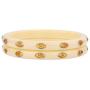Efulgenz Fashion Jewelry Indian Bollywood Gold Crystal Acrylic Resin Wedding White Bracelet Bangle Set