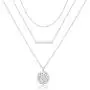 Dcfywl731 Dainty Layered Choker Necklace, Gold Plated Satellite Chain Pendant Necklace Multilayer Bar Disc Necklace Adjustable Layering Choker Necklaces for Women… Dcfywl731 Dainty Layered Choker Necklace, Gold Plated Satellite Chain Pendant Necklace Multilayer Bar Disc Necklace Adjustable Layering Choker Necklaces for Women…