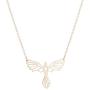 MIXIA Origami Phoenix Bird Necklaces for Women Men Geometric Animal Necklace Pendant Hypoallergenic Jewelry