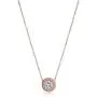Michael Kors Logo Crystal Pendant Necklace