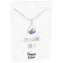 Ocean Wave Necklace – Cute Drop Shape Pendant for Surfer, Sea Lover, Hawaiian or Beach Enthusiast - Blue Wave Jewelry is a Great Gift for any Woman Ocean Wave Necklace – Cute Drop Shape Pendant for Surfer, Sea Lover, Hawaiian or Beach Enthusiast - Blue Wave Jewelry is a Great Gift for any Woman
