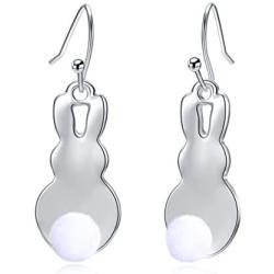 Handmade Easter Rabbit Dangle Earrings,Lightweight Easter Ornament Earrings for Girls Women Party