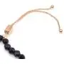 LESLIE BOULES Genuine Azabache Crystal Beads Bracelet Adjustable Sliding Chain Lucky & Protection Jewelry LESLIE BOULES Genuine Azabache Crystal Beads Bracelet Adjustable Sliding Chain Lucky & Protection Jewelry
