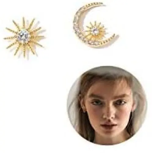 Moon Star Earrings Dangle Earth Planet Asymmetrical Drop Earrings Astronaut Stud Earrings Jewelry for Women Girls Moon Star Earrings Dangle Earth Planet Asymmetrical Drop Earrings Astronaut Stud Earrings Jewelry for Women Girls