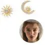 Moon Star Earrings Dangle Earth Planet Asymmetrical Drop Earrings Astronaut Stud Earrings Jewelry for Women Girls Moon Star Earrings Dangle Earth Planet Asymmetrical Drop Earrings Astronaut Stud Earrings Jewelry for Women Girls