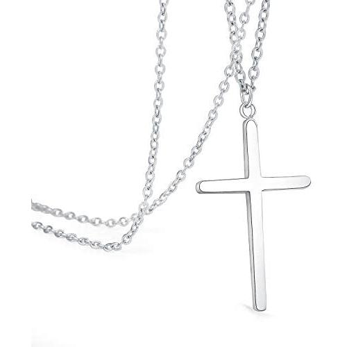 Cross Necklace for Women Stainless Steel Jewelry for Women Mothers Day Birthday Gifts for Wife Women Girl