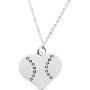 The Infinity Collection Softball Necklace- Softball Jewelry - I Love Softball Heart Pendent - Perfect Softball Player Gifts