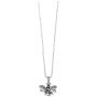 Boma Jewelry Sterling Silver Bee Necklace, 16 Inches