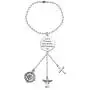 Zuo Bao Military Mom Wife Keychain Lord Protect Him While He Protects Us Gift for Soldier Military Wife/Mom