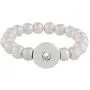 Snap Jewelry Pearl Stretch Bracelet Fits 18-20mm Standard Size Ginger Style Charms My Prime Gifts Snap Jewelry Pearl Stretch Bracelet Fits 18-20mm Standard Size Ginger Style Charms My Prime Gifts