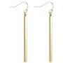 Minimal Long Circle Bar Earrings 18k Gold Plated Drop Line Dangle Geometric jewelry for Women Girls Minimal Long Circle Bar Earrings 18k Gold Plated Drop Line Dangle Geometric jewelry for Women Girls