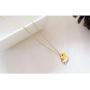 Cute Bird Necklace Geometric Bird Pendant Necklace for Women Girls Cute Round Borb Necklace Small Birb Necklace Sparrow Jewelry Pendant Necklace for Girls and Women