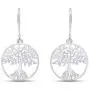 14k Gold Plated 925 Sterling Silver Tree Of Life Drop Earrings Jewelry For Women 14k Gold Plated 925 Sterling Silver Tree Of Life Drop Earrings Jewelry For Women