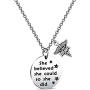 Medical Assistant Necklace She Believed She Could Nurse Graduation Inspirational Jewelry Gifts