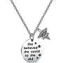 Medical Assistant Necklace She Believed She Could Nurse Graduation Inspirational Jewelry Gifts Medical Assistant Necklace She Believed She Could Nurse Graduation Inspirational Jewelry Gifts