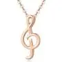 Agvana 14K Solid Real Rose Gold Musical Note Dainty Pendant Necklace Fine Jewelry Anniversary Birthday Gifts for Women Girls Mom Grandma Wife Daughter Her Yourself with Jewelry Box, 16+2 Inches Agvana 14K Solid Real Rose Gold Musical Note Dainty Pendant Necklace Fine Jewelry Anniversary Birthday Gifts for Women Girls Mom Grandma Wife Daughter Her Yourself with Jewelry Box, 16+2 Inches
