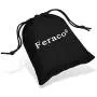 Feraco Men Leather Bracelet With Magnetic Clasp Double-Row Black Multilayer Leather Braided Cuff Wrap Wristbands , 8.66inch Feraco Men Leather Bracelet With Magnetic Clasp Double-Row Black Multilayer Leather Braided Cuff Wrap Wristbands , 8.66inch