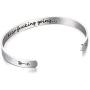 Inspirational Bracelets for Women Gifts for Women Girls Motivational Birthday Cuff Bangle Friendship Personalized Jewelry Gift