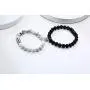 Custom Magnetic Couples Bracelets,Personalized Mutual Attraction Matching Initials Bracelets for Lover,His and Hers Yin Yang Distance Relationship Beads Bracelet Set Custom Magnetic Couples Bracelets,Personalized Mutual Attraction Matching Initials Bracelets for Lover,His and Hers Yin Yang Distance Relationship Beads Bracelet Set