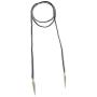 Yalice Black Velvet Choker Necklace Chain Long Gothic Rivet Necklaces Jewelry for Women and Girls