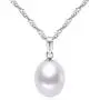 HXZZ Fine Jewelry Women Gifts 925 Sterling Silver Freshwater Cultured Teardrop White Pearl Pendant Necklace HXZZ Fine Jewelry Women Gifts 925 Sterling Silver Freshwater Cultured Teardrop White Pearl Pendant Necklace