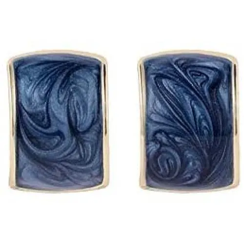 JustMoMoMin Vintage Arc Shaped Marbling Enamel Dangle Drop Earrings For Women Girls Jewelry JustMoMoMin Vintage Arc Shaped Marbling Enamel Dangle Drop Earrings For Women Girls Jewelry