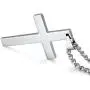 Jstyle Jewelry Mens Simple Cross Necklace Stainless Steel Pendant for Women 24 Inch
