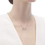 925 Sterling Silver RBG Dissent Collar Necklace Women Equality Jewelry Gifts Fan of Ruth Bader Ginsburg