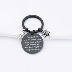 FUSTMW Dental Hygienist Keychain Gifts New Dentist Dental Graduation Gifts Dental Jewelry DH Student Dental Assistant Gift