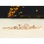 Solid 14k Rose Gold Morganite Dangle Lever back Earrings Solid 14k Rose Gold Morganite Dangle Lever back Earrings
