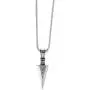 Ailiessy Spearpoint Arrowhead Pendant Necklace Viking Warrior Arrow Choker Necklace Sweater Chain Necklace for Men Boys Trendy Punk Goth Jewelry 2Pcs Set Ailiessy Spearpoint Arrowhead Pendant Necklace Viking Warrior Arrow Choker Necklace Sweater Chain Necklace for Men Boys Trendy Punk Goth Jewelry 2Pcs Set