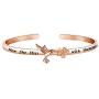 FOTAP Hummingbirds Jewelry Now She Flies with Hummingbirds Bangle Hummingbird Memorial Gift Free Bird Bangle Remembrance Jewelry