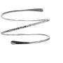 OCTCHOCO Minimalist Gold Metal Coil Upper Arm Cuff Open Arm Bracelet Armlet Armband Bangle for Women