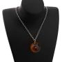 FAADBUK Dragon Ball Z Lover Gift Dragon Ball Z 1-7 Stars Crystal Ball Necklace Yellow and Red Star Dragon Ball Necklace Anime Collectibles Ideal Gift for Family Friend