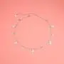 S925 Sterling Silver Celestial Jewelry Crescent Moon and Lucky Star Choker Necklace Disc Chain Statement Short Chain Necklace for Women Girls S925 Sterling Silver Celestial Jewelry Crescent Moon and Lucky Star Choker Necklace Disc Chain Statement Short Chain Necklace for Women Girls