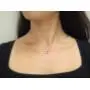 Sterling Silver 19mm Open Plumeria Pendant Necklace, 16+2'' Extender