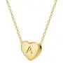 Dainty Initial Necklace Letters A to Z 26 Alphabet Heart Pendant Necklace,Valentines Day Gifts for Her, 14K Real Gold Plated Personalized Necklace for Girl Women Dainty Initial Necklace Letters A to Z 26 Alphabet Heart Pendant Necklace,Valentines Day Gifts for Her, 14K Real Gold Plated Personalized Necklace for Girl Women