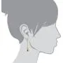 Downton Abbey Linear Crystal Post Top Drop Earrings Downton Abbey Linear Crystal Post Top Drop Earrings