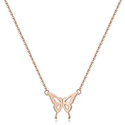 Iefil Initial Butterfly Necklace for Women, 14k Gold Filled Letter Initial Butterfly Pendant Necklace Dainty Butterfly Necklace Butterfly Jewelry Gifts for Women Alphabet A - Z Iefil Initial Butterfly Necklace for Women, 14k Gold Filled Letter Initial Butterfly Pendant Necklace Dainty Butterfly Necklace Butterfly Jewelry Gifts for Women Alphabet A - Z