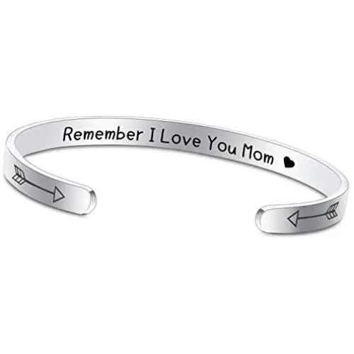 Cuff bracelet Bracelets for mom Mom Birthday Cuff Bangle Friendship Personalized Mantra Jewelry Come Gift Box Cuff bracelet Bracelets for mom Mom Birthday Cuff Bangle Friendship Personalized Mantra Jewelry Come Gift Box