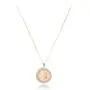 Miabella 18K Gold over Sterling Silver Diamond Accent Genuine Italian 20 Lira Coin Pendant Necklace for Women 18 Inch Chain 925 Medallion Necklace Made in Italy Miabella 18K Gold over Sterling Silver Diamond Accent Genuine Italian 20 Lira Coin Pendant Necklace for Women 18 Inch Chain 925 Medallion Necklace Made in Italy
