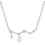 VIKI LYNN 925 Sterling Silver Created Opal Zodiac Necklace