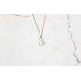 La Menagerie Cat Gold Origami Jewelry - Gold Geometric Chain Necklace – 18 Karat Plated Gold Necklace for Women & Girls – Stylish Cat Pendant Necklace