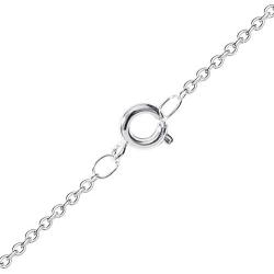 Disney Tinkerbell Sterling Silver Fairy Silhouette Pendant Necklace; 18” Chain