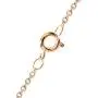 Disney Beauty and the Beast Pink Gold Over Sterling Silver Enchanted Rose Cubic Zirconia Necklace 18'' Disney Beauty and the Beast Pink Gold Over Sterling Silver Enchanted Rose Cubic Zirconia Necklace 18''
