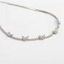 The Woos Bohemian Cute Butterfly Choker Necklace Gold Butterfly Crystal Clavicle Chain Elegant Statement Collar Shining Female Chocker Jewelry