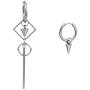 Mshion Unisex Bangtan Boy Album BTS JIMIN Stud Earring 1 Pair